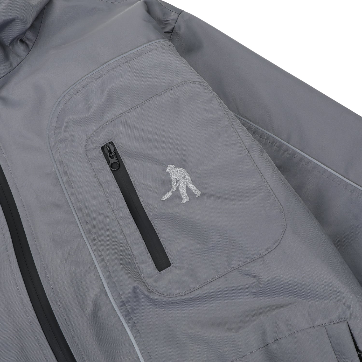 Pass~Port Workers Rain Jacket - Silver - Image 7