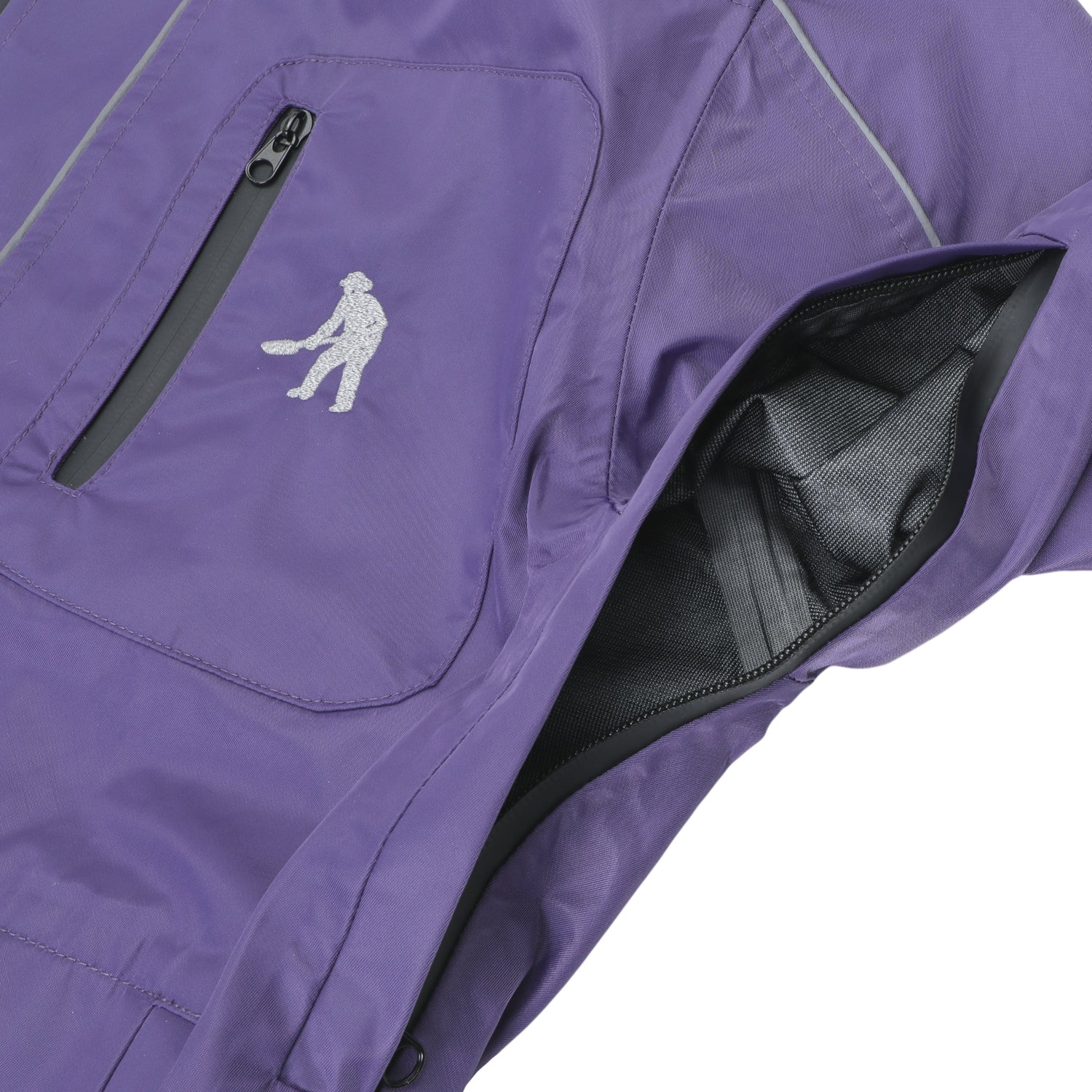 Pass~Port Workers Rain Jacket - Violet - Image 6