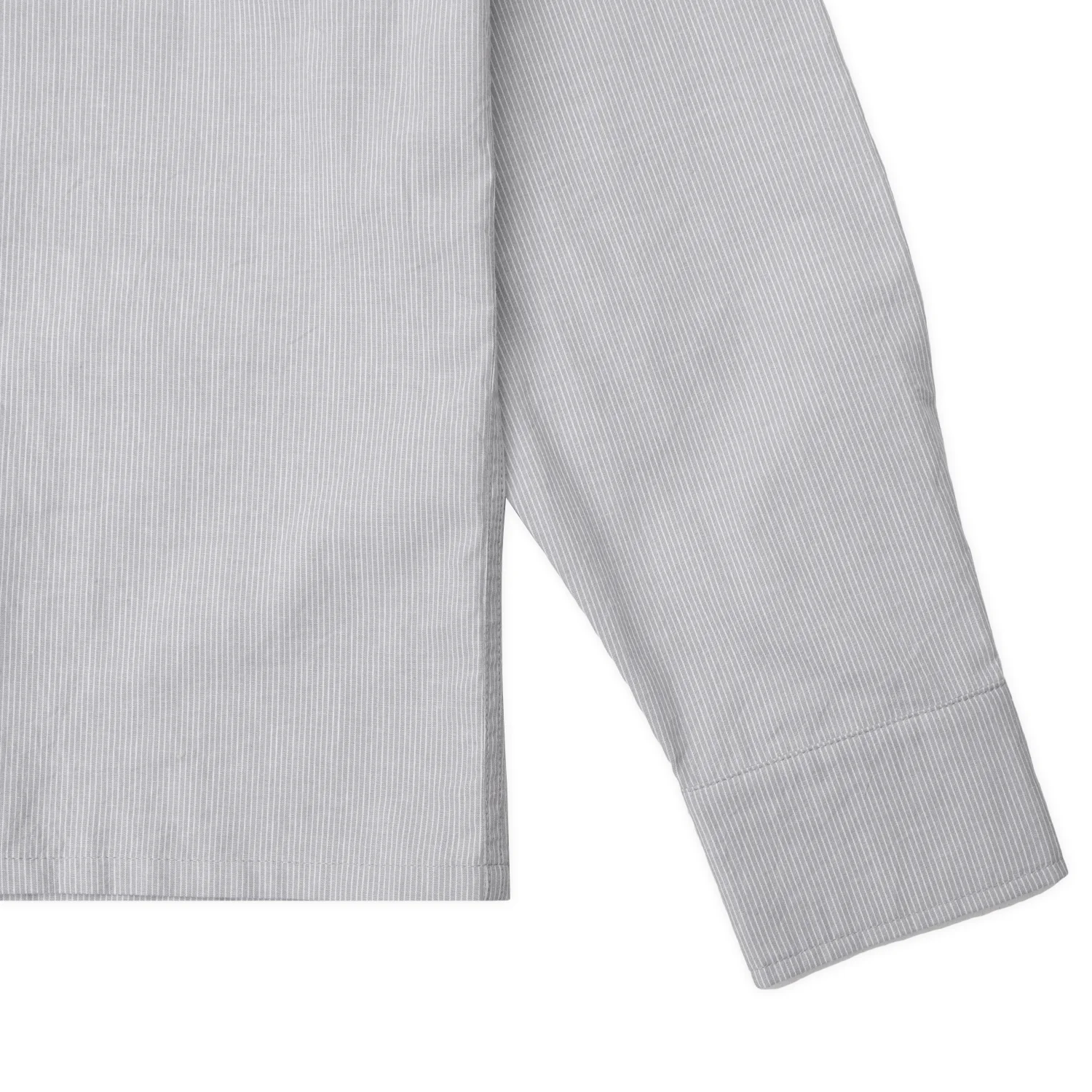 Pass~Port Workers Stripe Long Sleeve Shirt - Stone - Image 4