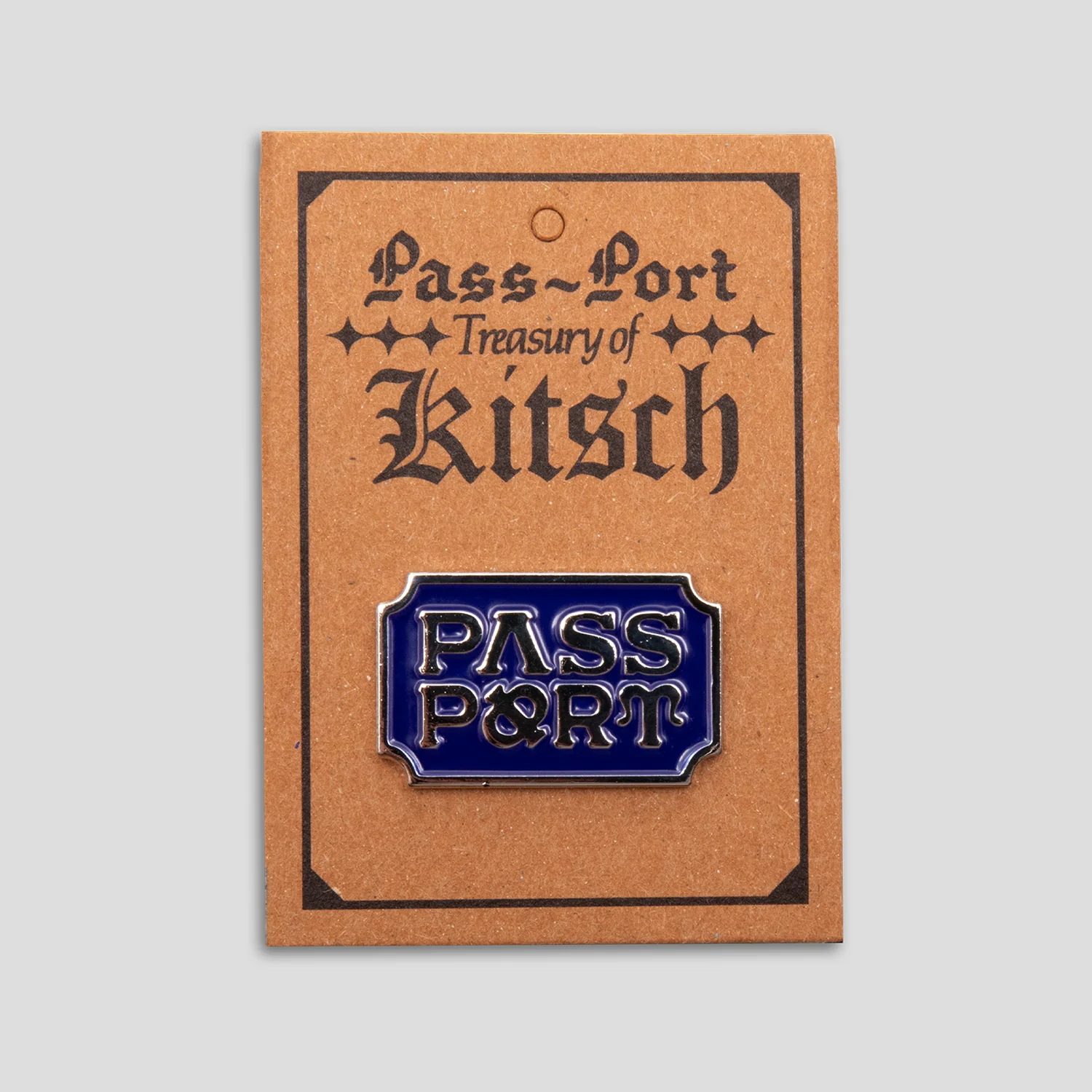 Pass~Port Yearbook Logo Pin - Image 2