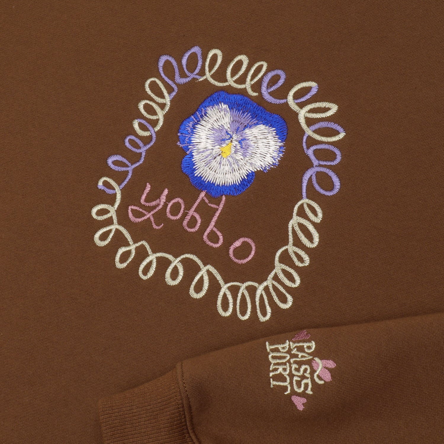 Pass~Port Yobbo Sweater - Chocolate - Image 3