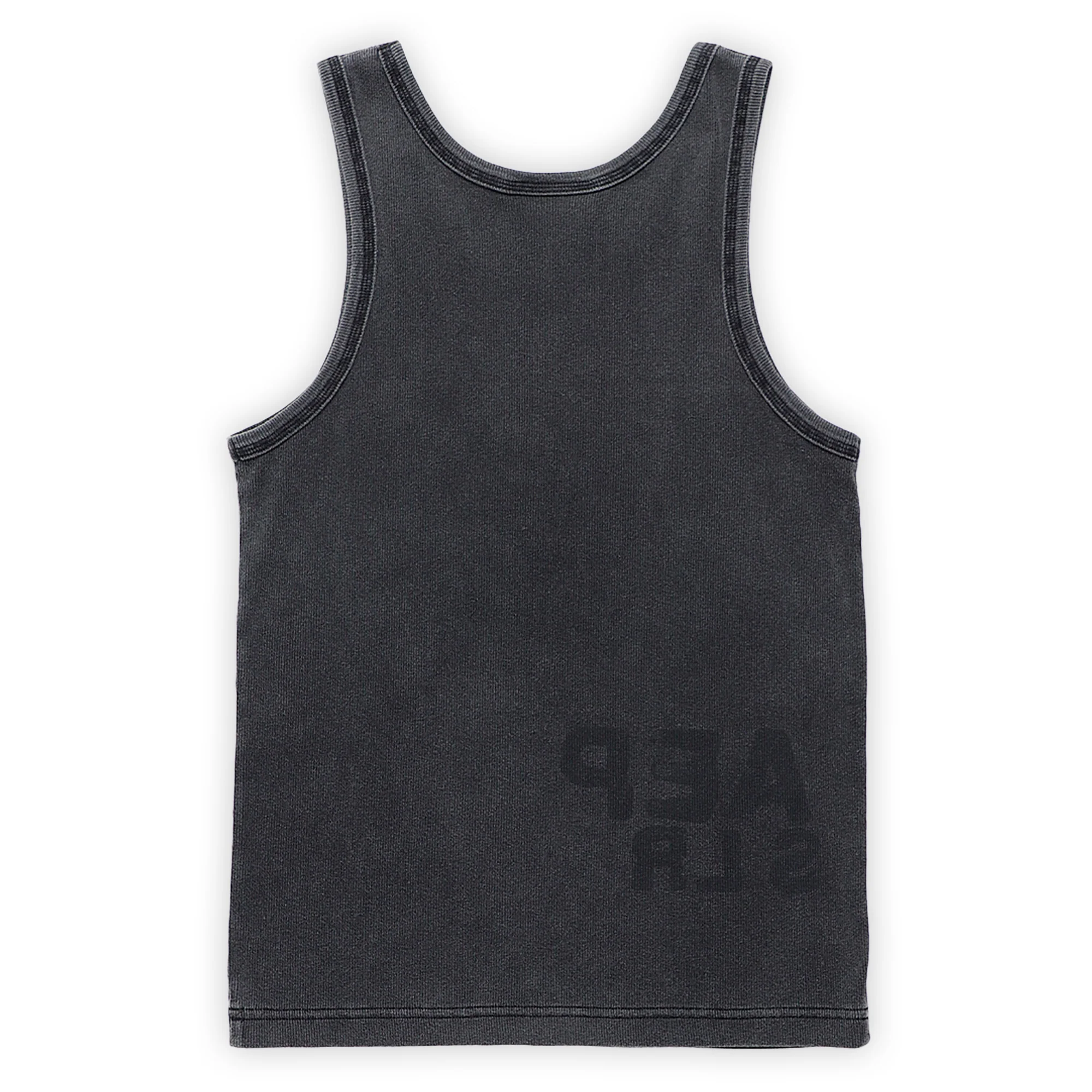 Pearls Skateboards Stamp Tank - Faded Black - Image 2