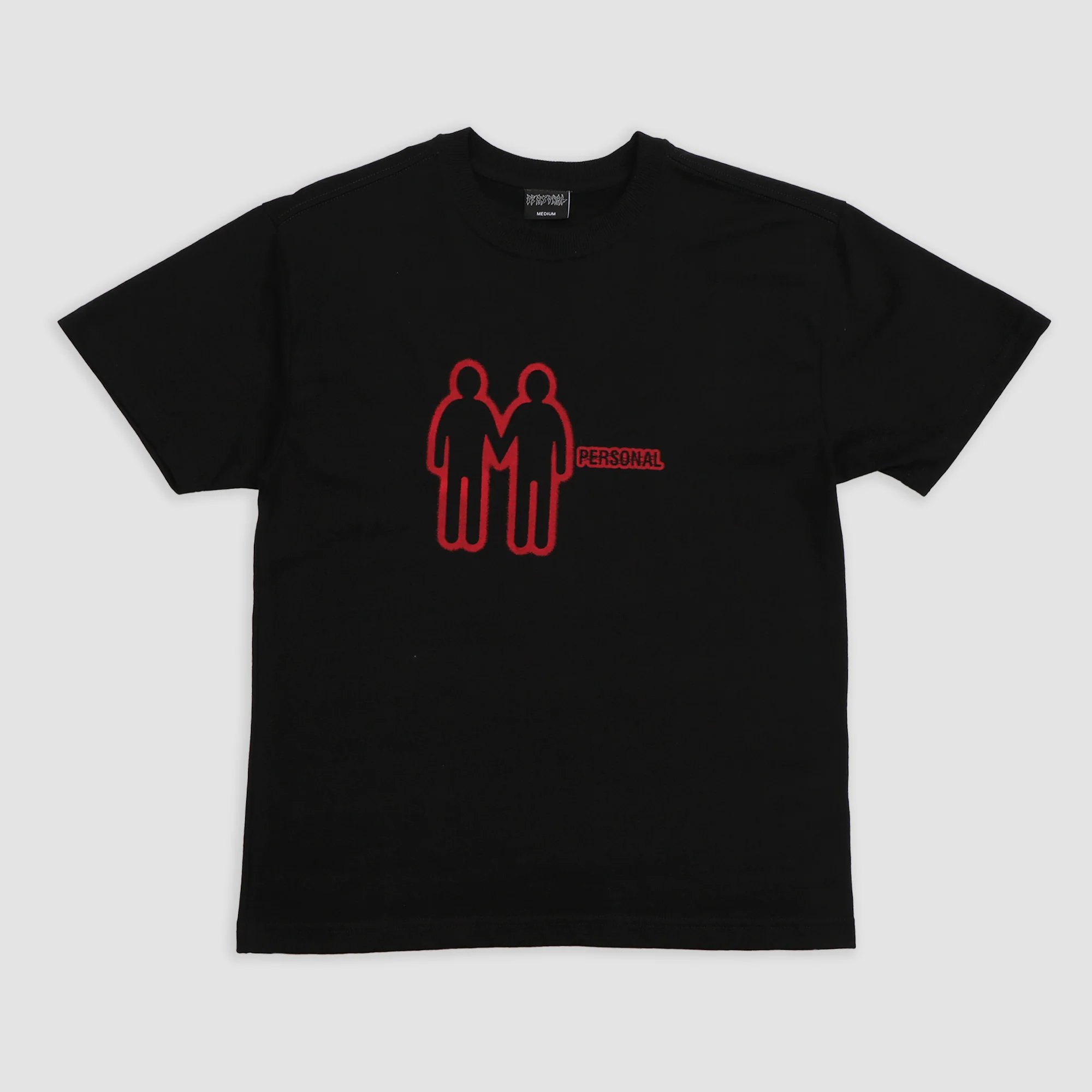 Personal Joint Negative Interaction T Shirt - Black