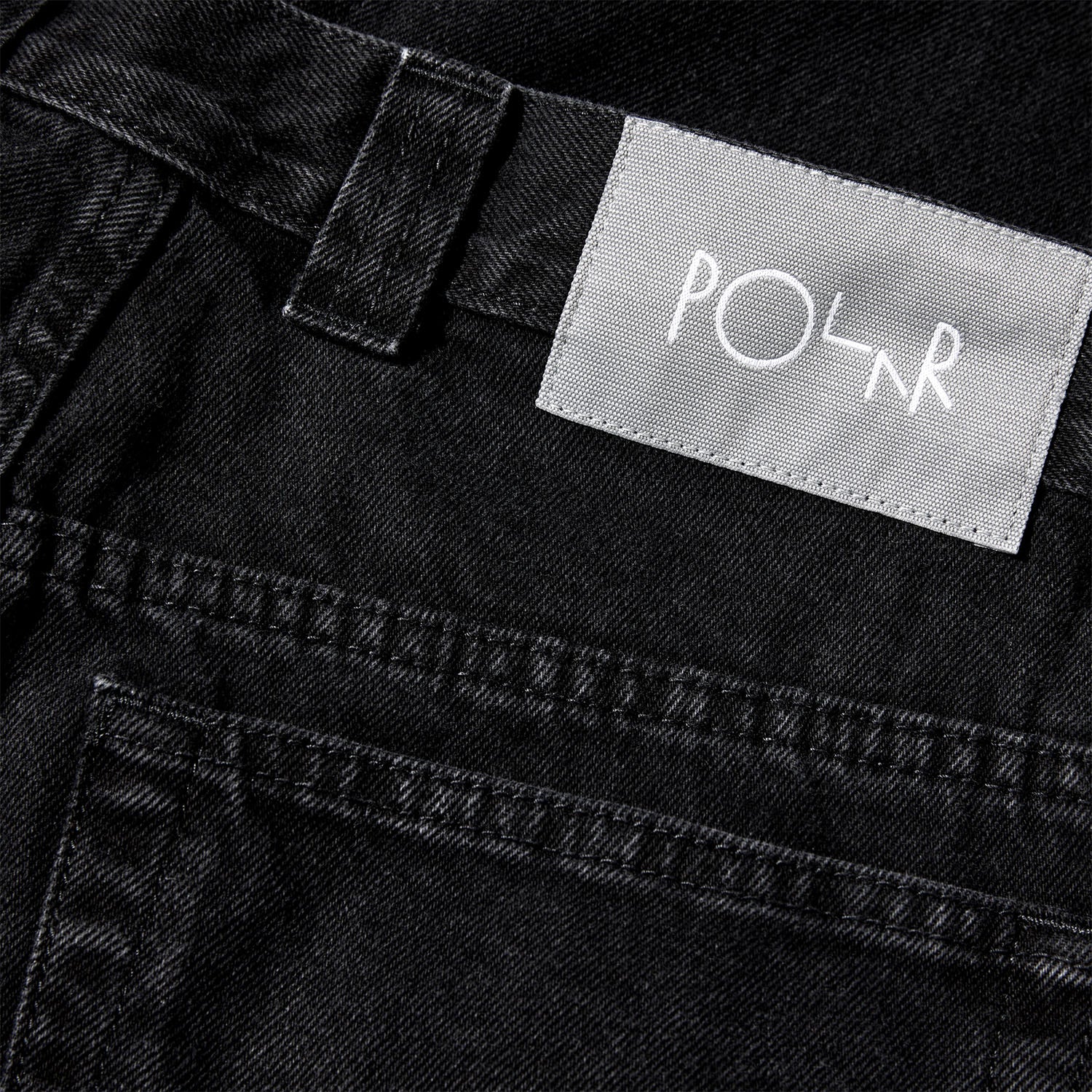 Polar Skate Co. '93!' Denim Pant - Pitch Black - Image 4