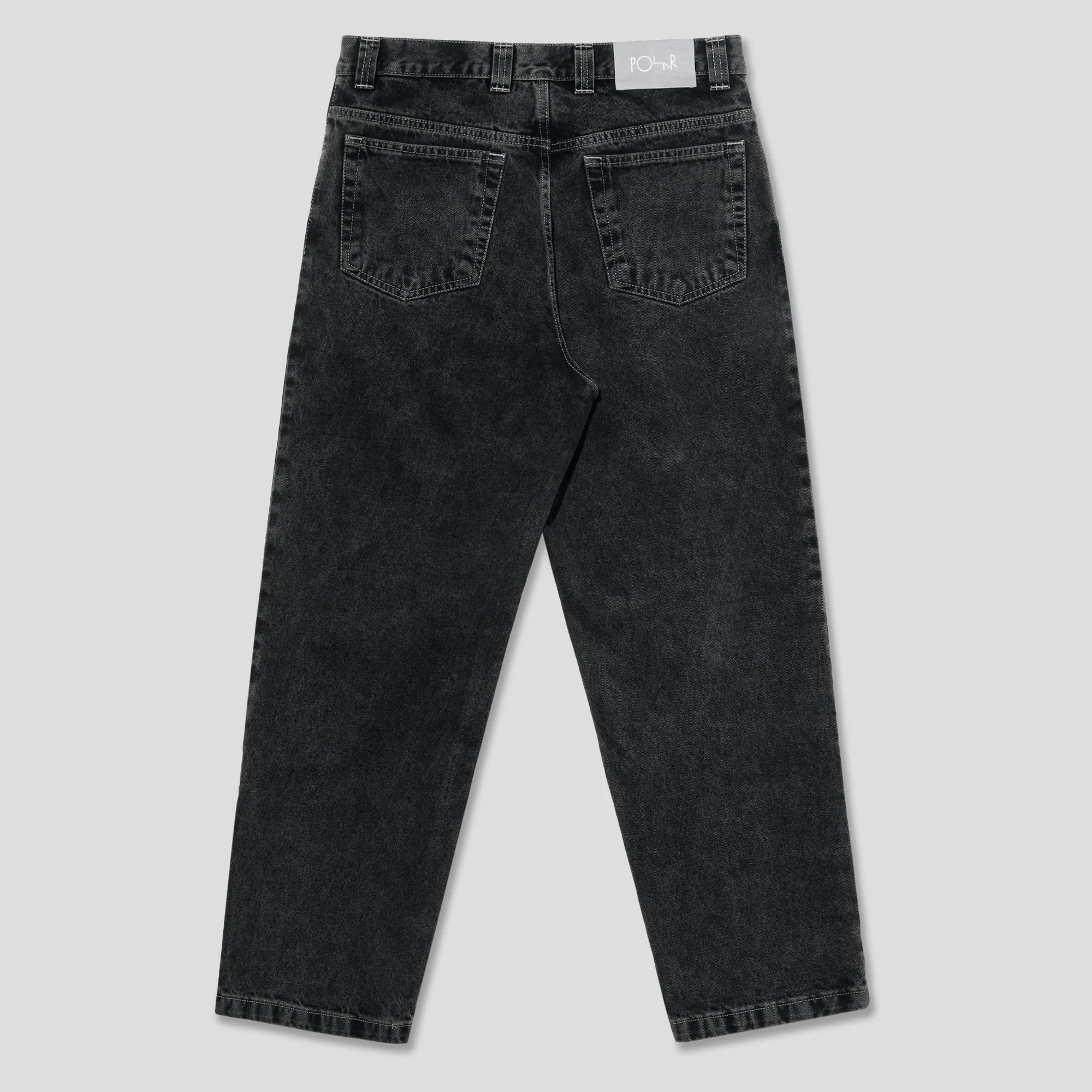 Polar Skate Co. '93!' Denim Pant - Silver Black - Image 3