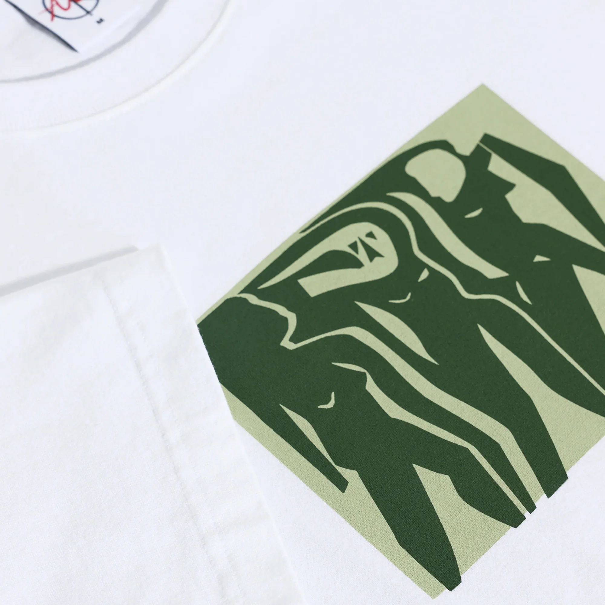 Polar Skate Co. Cut Outs Tee - White - Image 3