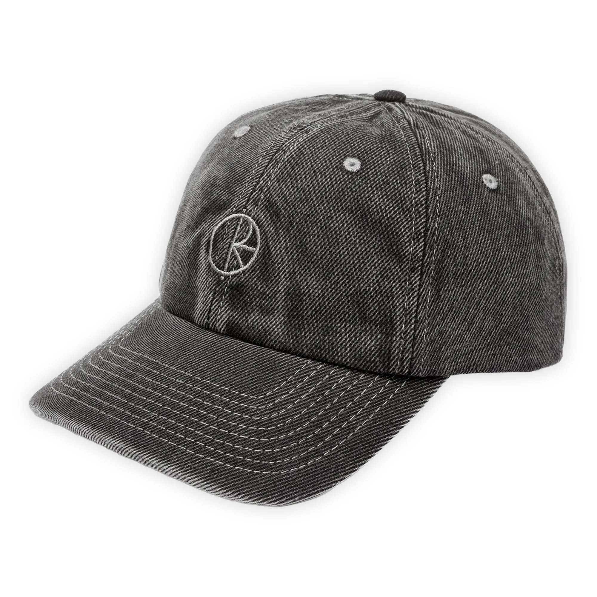 Polar Skate Co. Denim Sai Cap - Silver Black