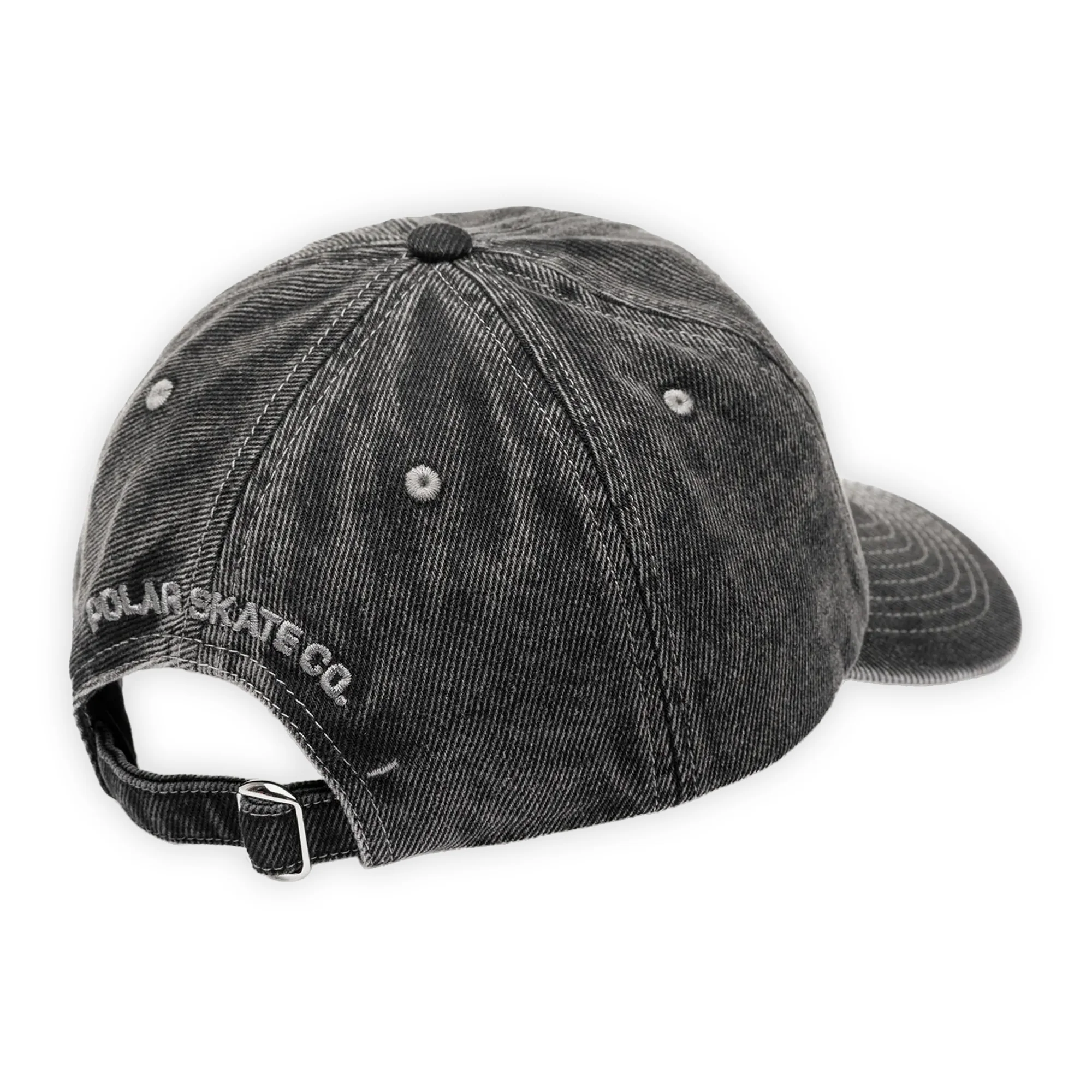 Polar Skate Co. Denim Sai Cap - Silver Black - Image 2