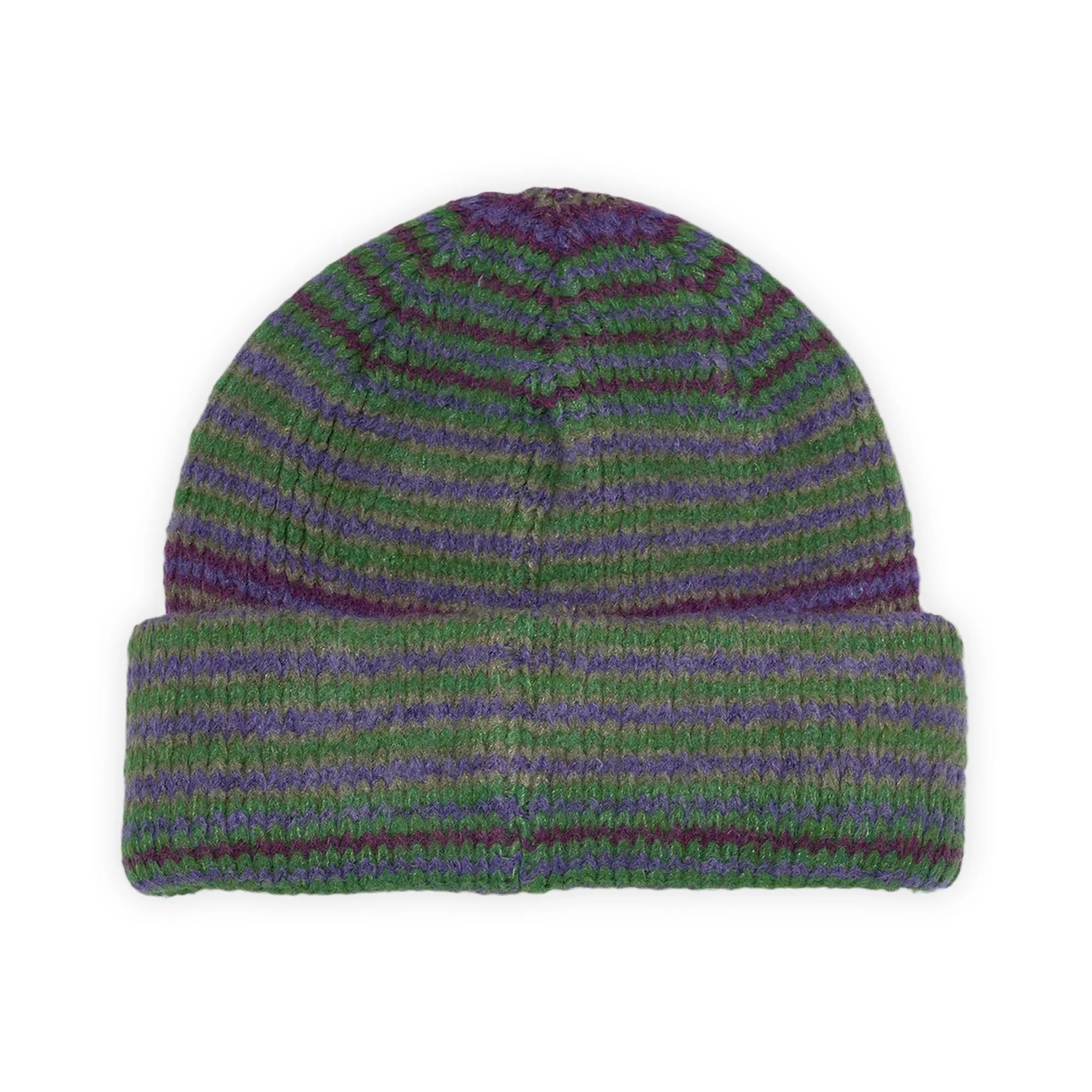 Polar Skate Co. George Beanie - Purple / Green - Image 2