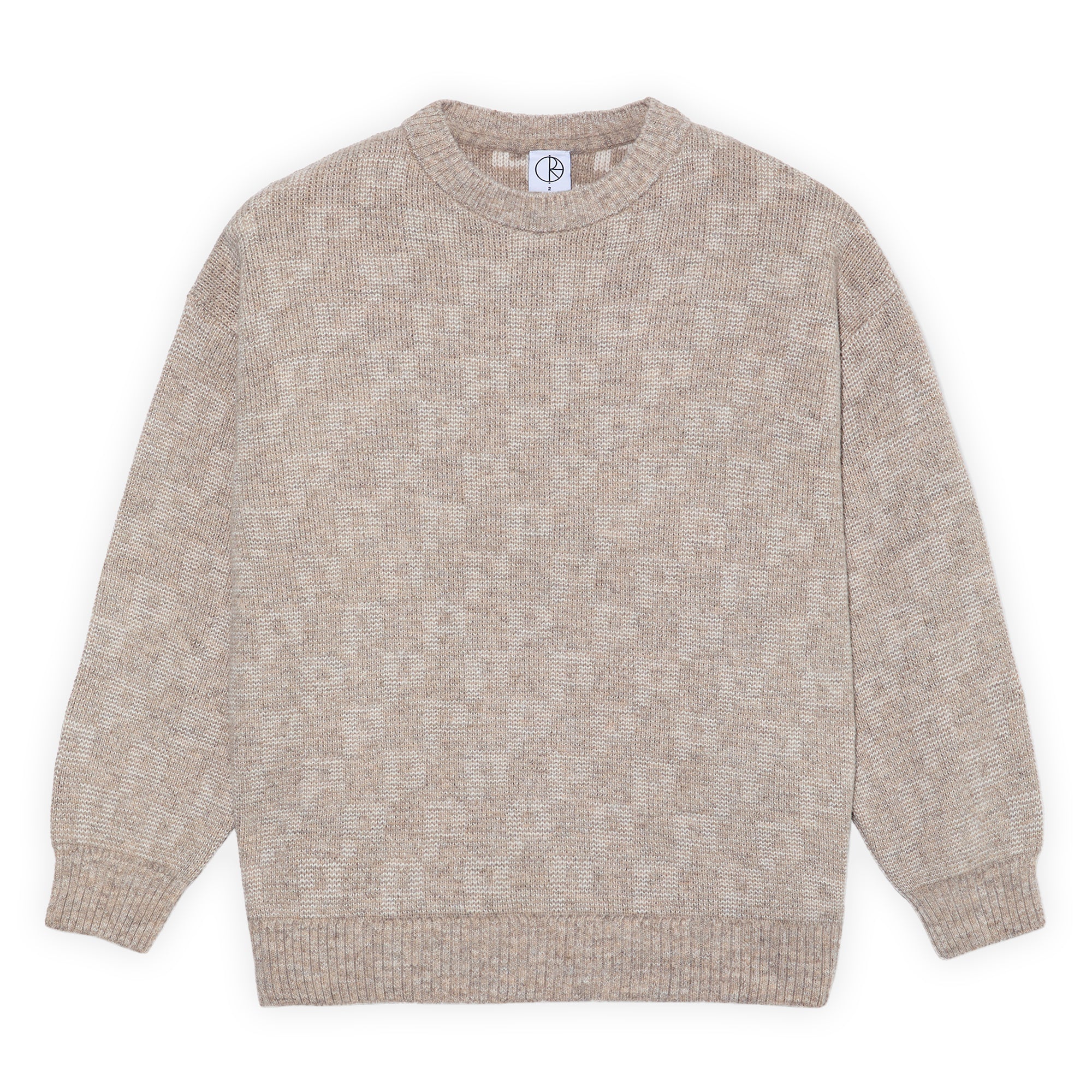Polar Skate Co. George Sweater - P Pattern Sand