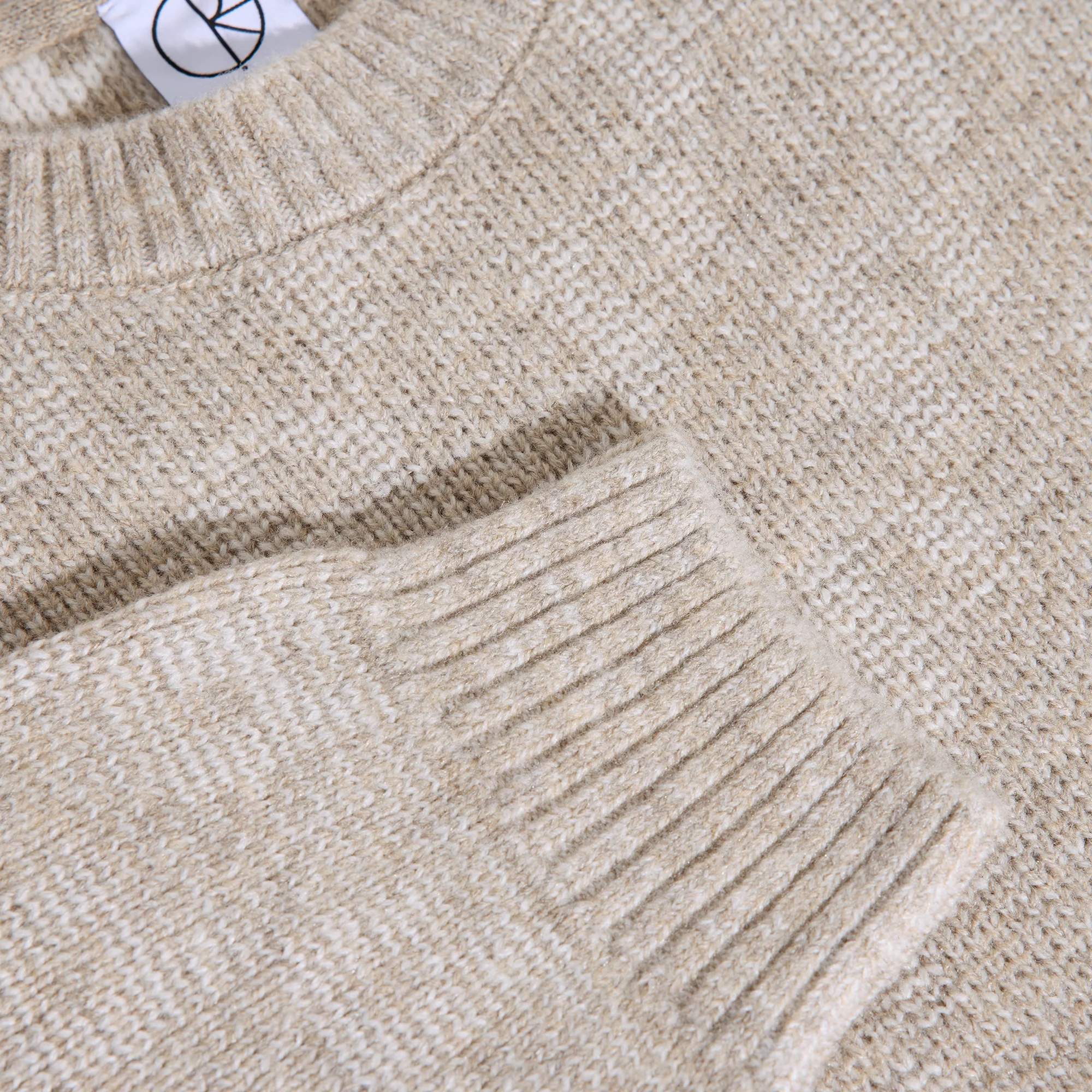 Polar Skate Co. George Sweater - P Pattern Sand - Image 3