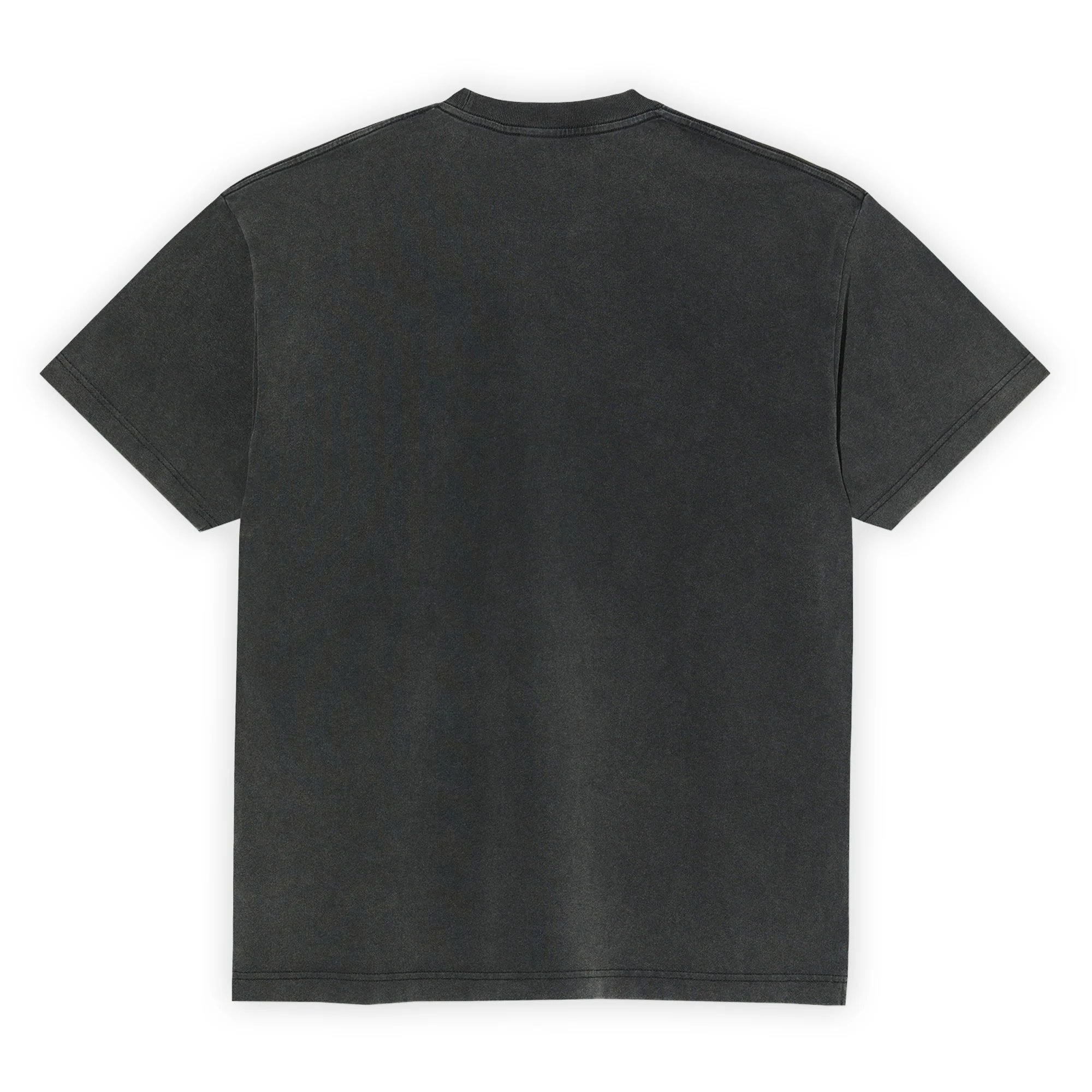 Polar Skate Co. Metal Logo Tee - Silver Black - Image 2