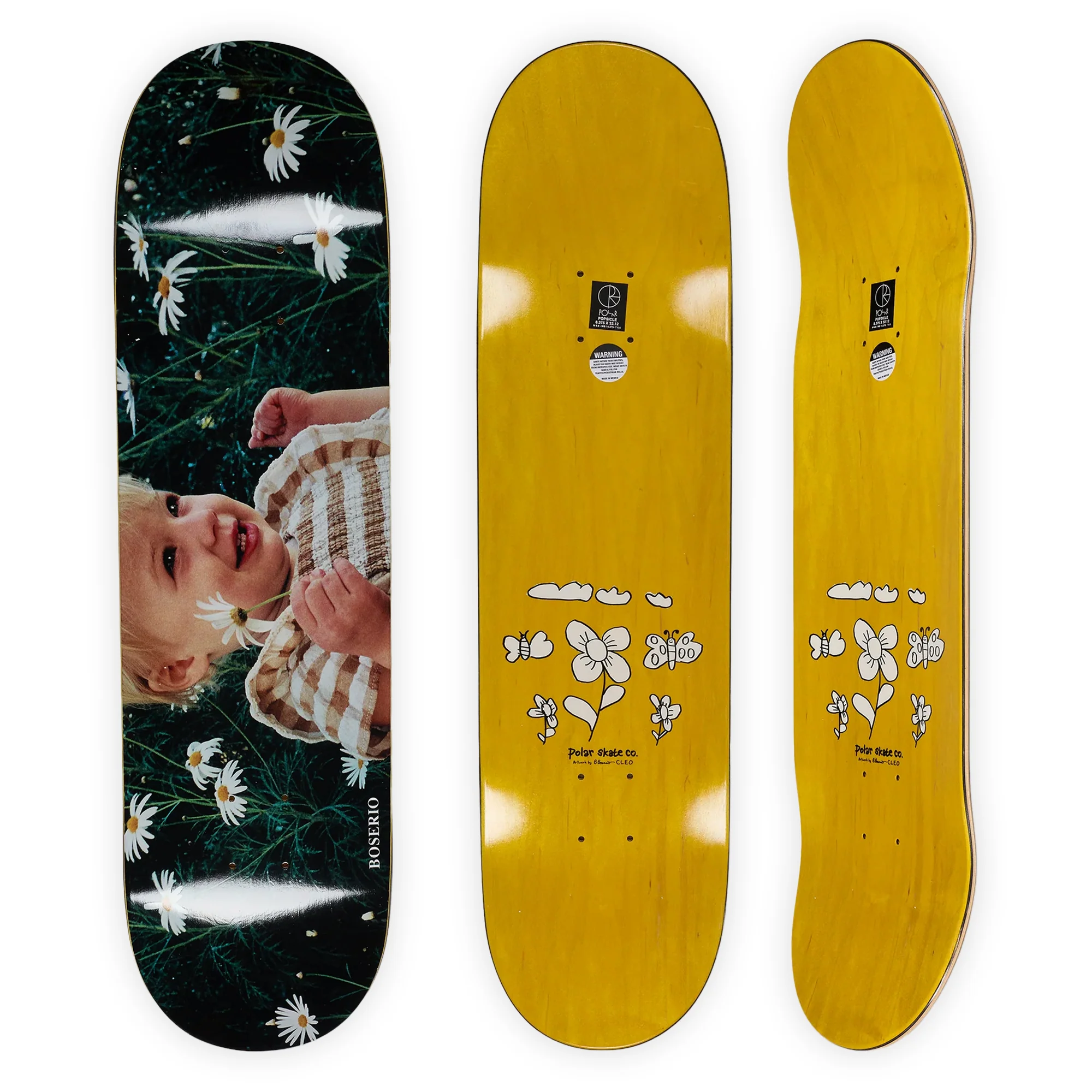 Polar Skate Co. Nick Boserio Cleo & Daisy Deck - Image 3