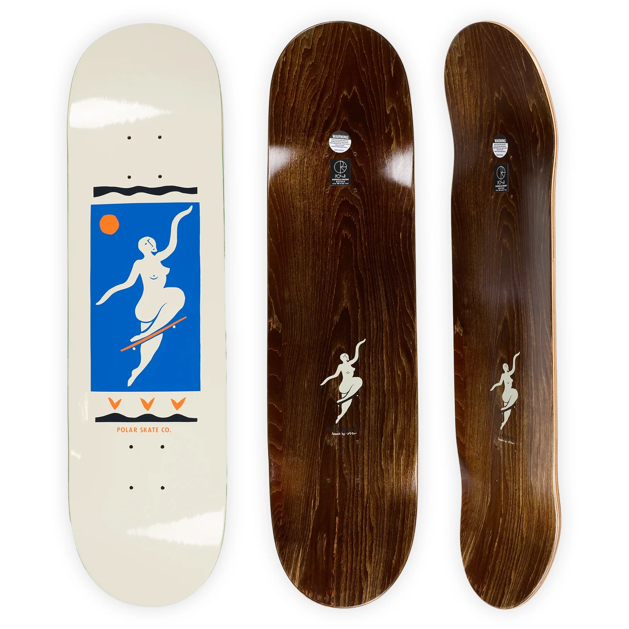 Polar Skate Co. No Comply Team Deck - Image 3