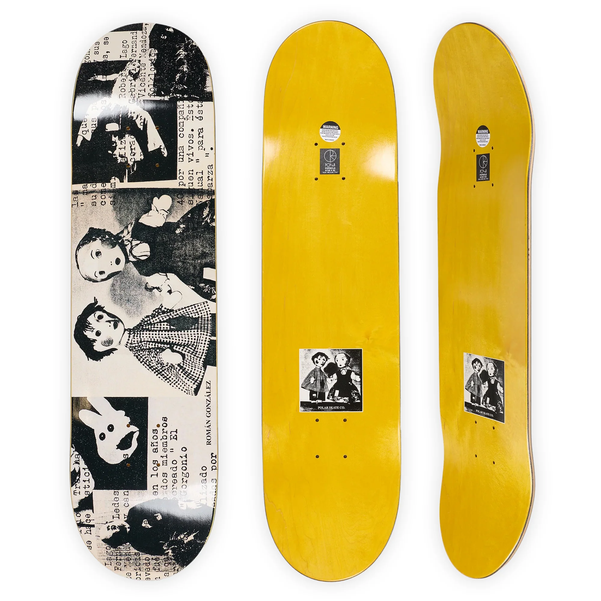 Polar Skate Co. Roman Gonzalez Mexico Deck - Image 3