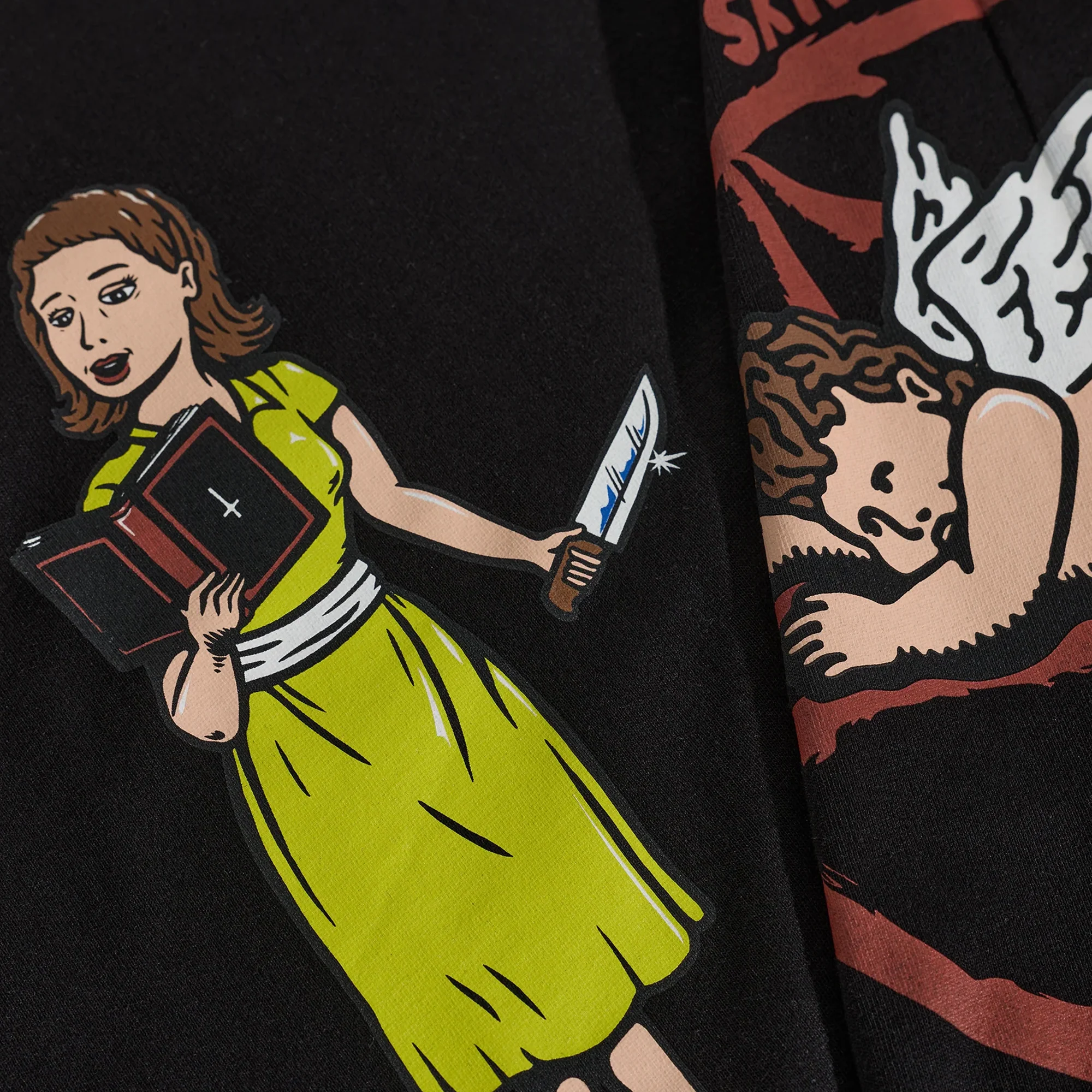 Polar Skate Co. Sacrifice 2 Tee - Black - Image 3