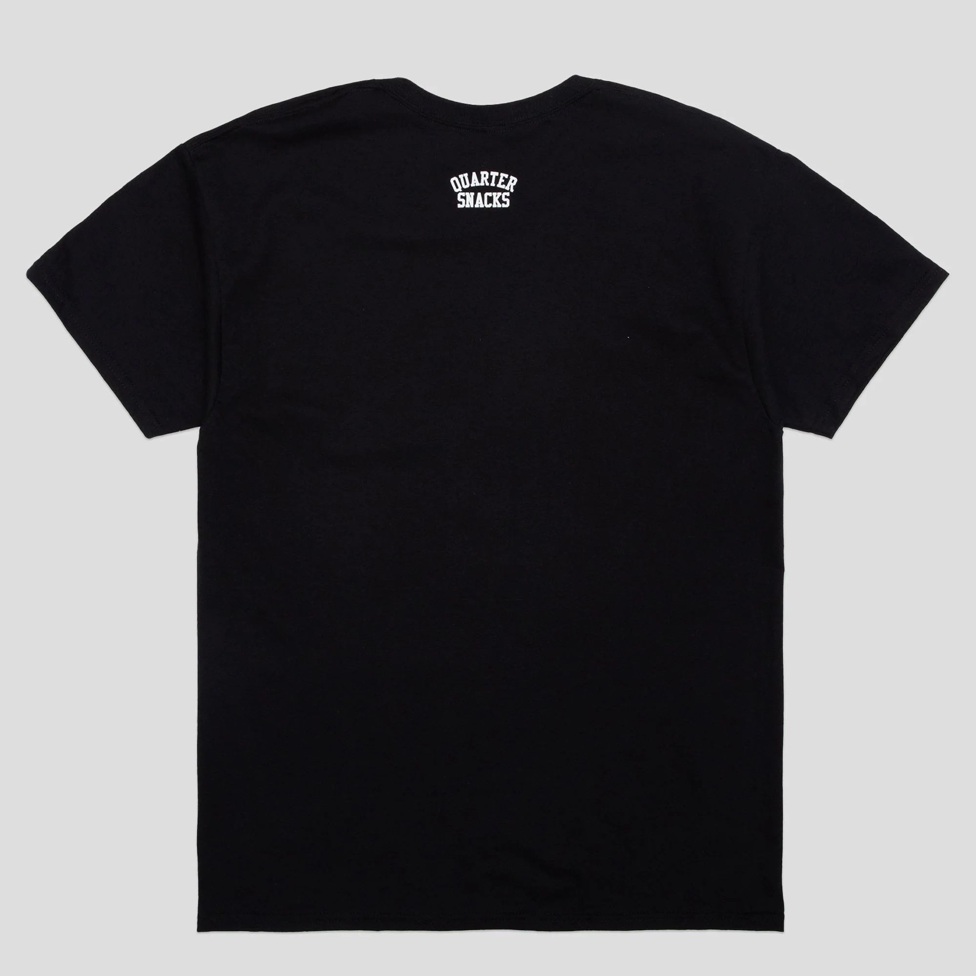 Quartersnacks Front Snackman Tee - Black - Image 3