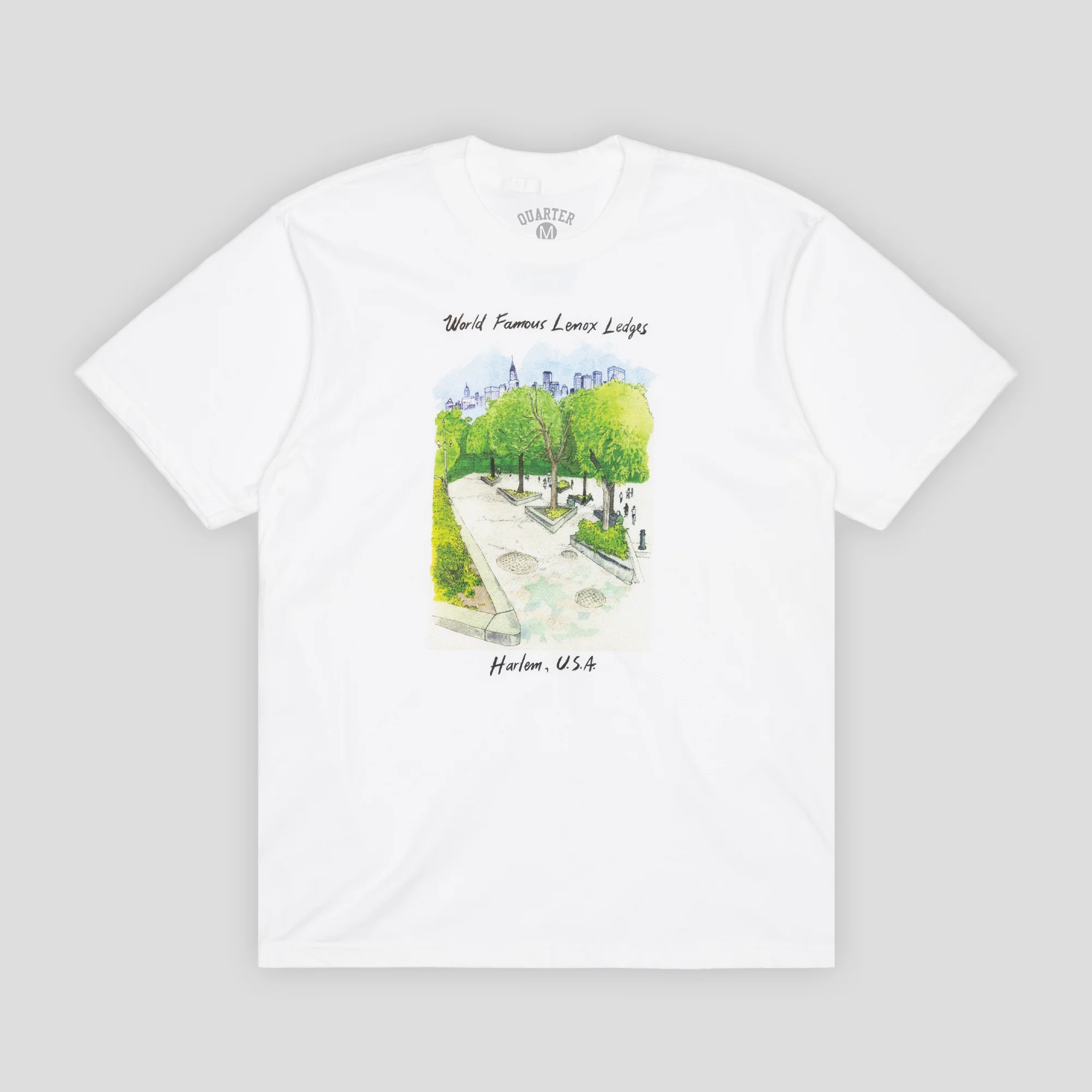 Quartersnacks Lenox Tee - White