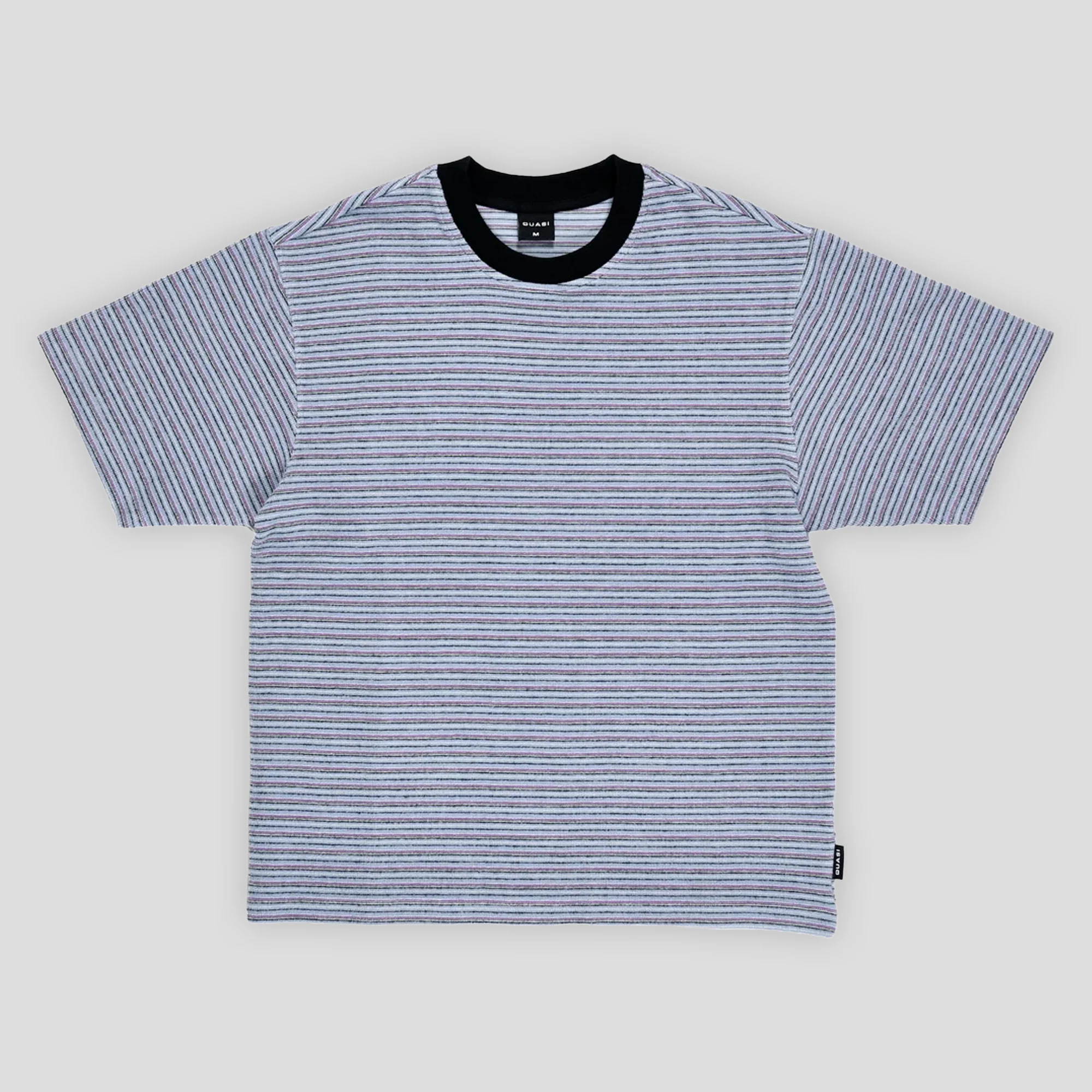 Quasi Phlux Striped Tee - Blue