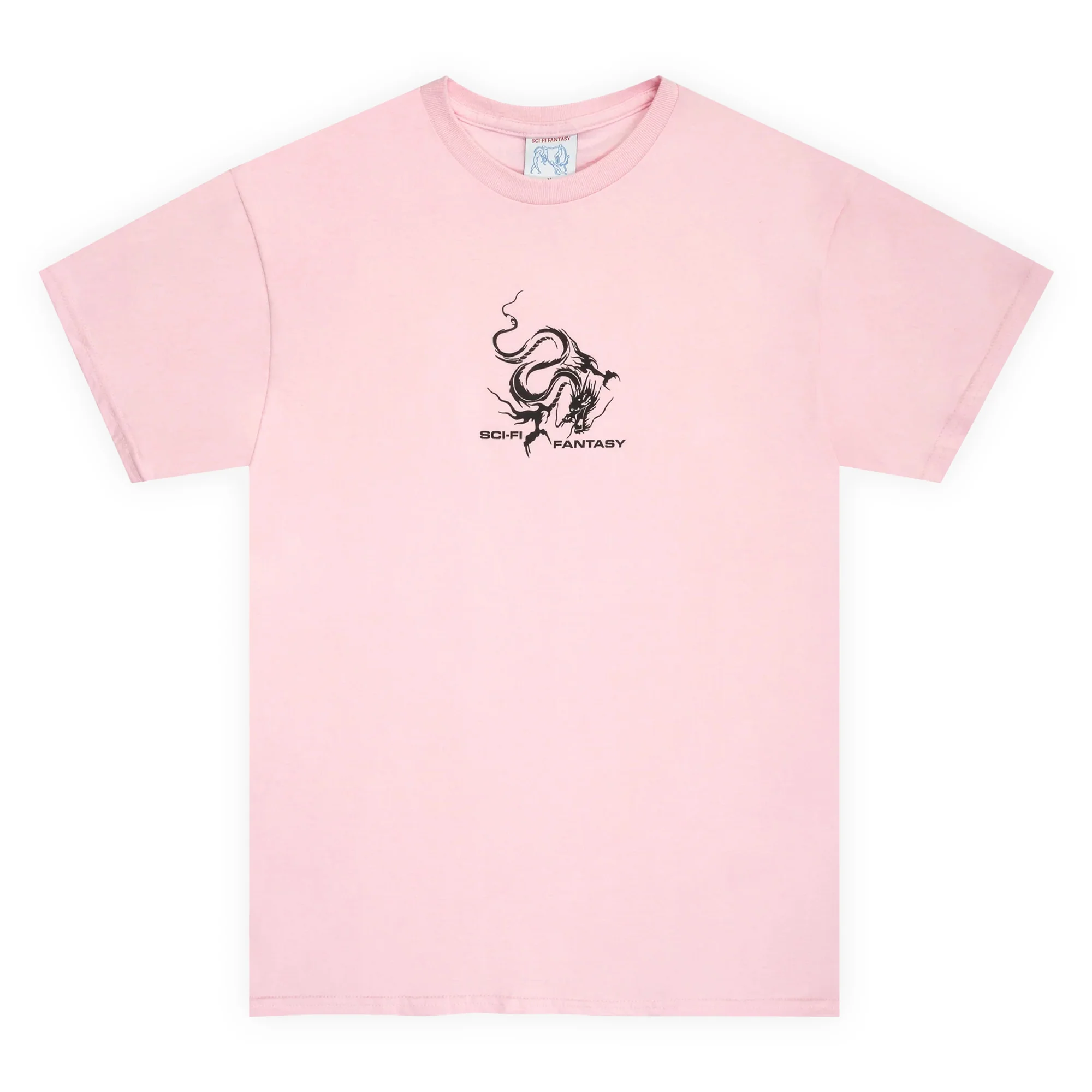 Sci-Fi Fantasy Dragon Tee - Light Pink