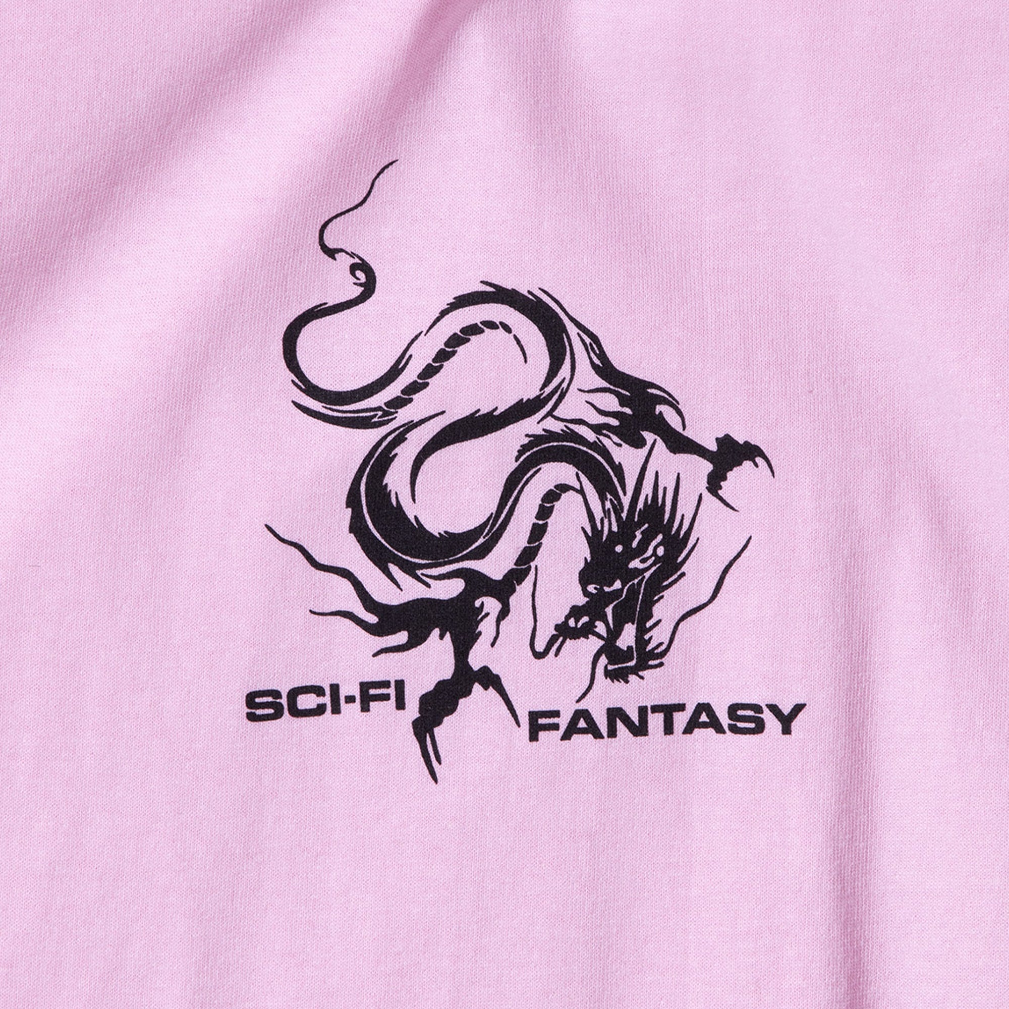 Sci-Fi Fantasy Dragon Tee - Light Pink - Image 2