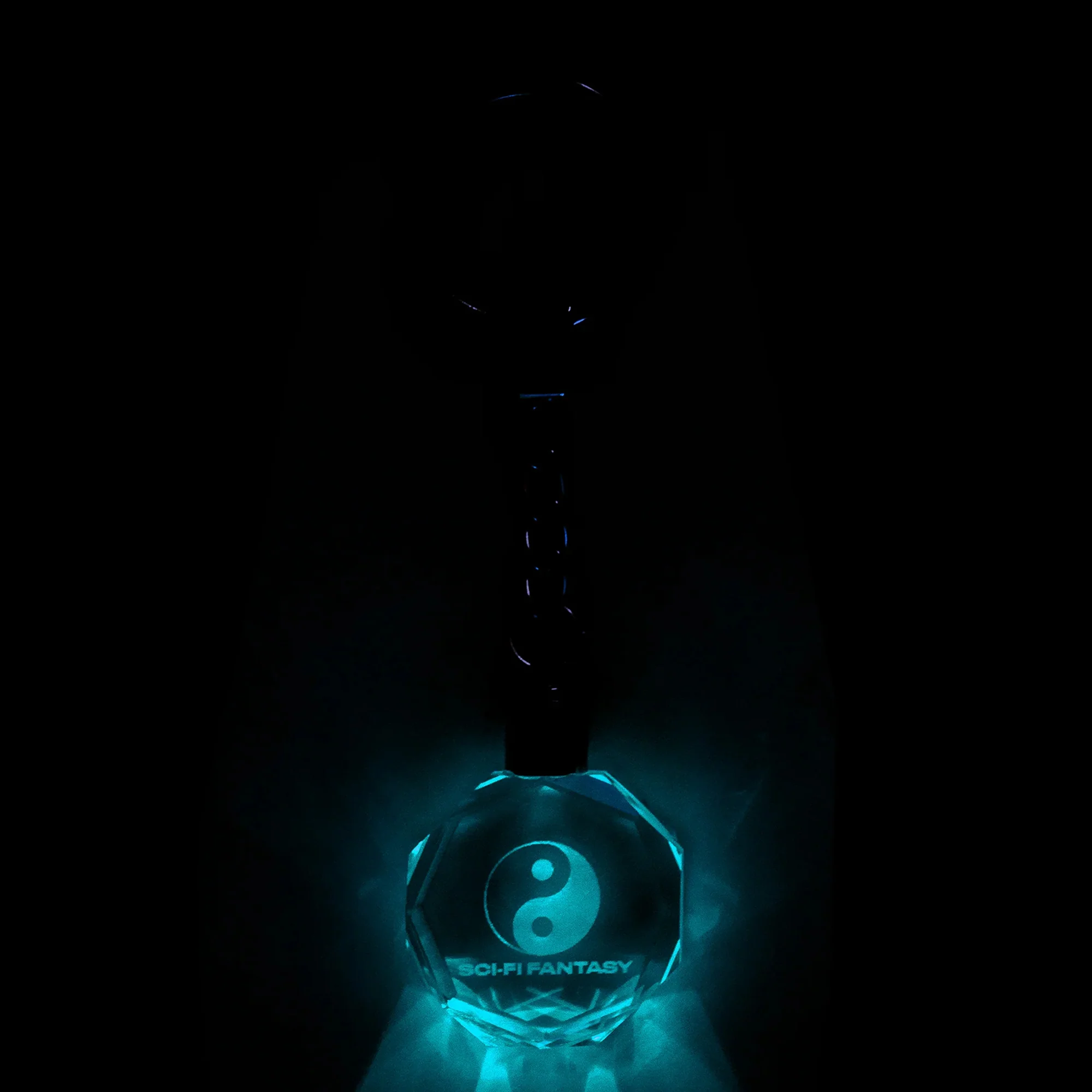 Sci-Fi Fantasy Light Up Crystal Keychain - Image 2