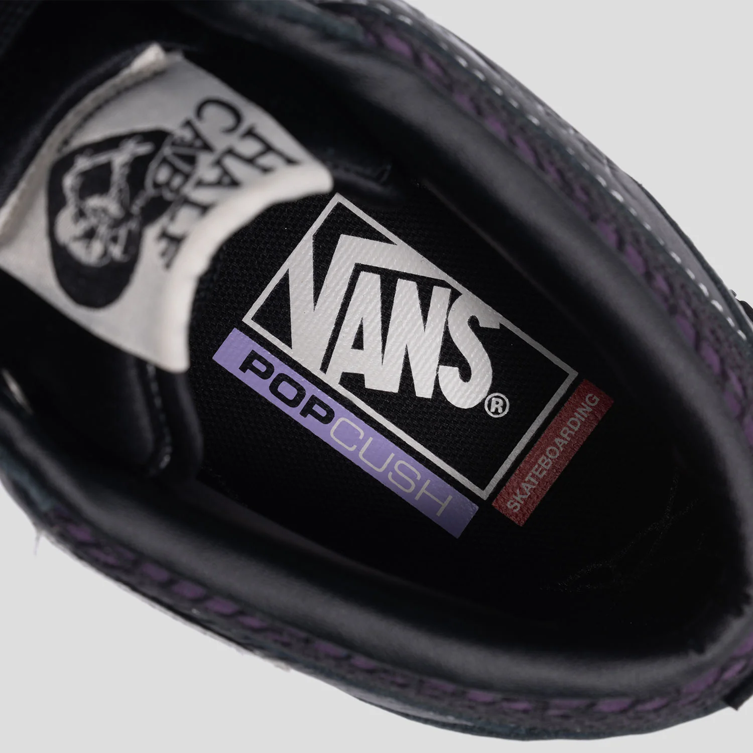 Vans & Pass~Port Skate Half Cab - Black/Night Shade - Image 6