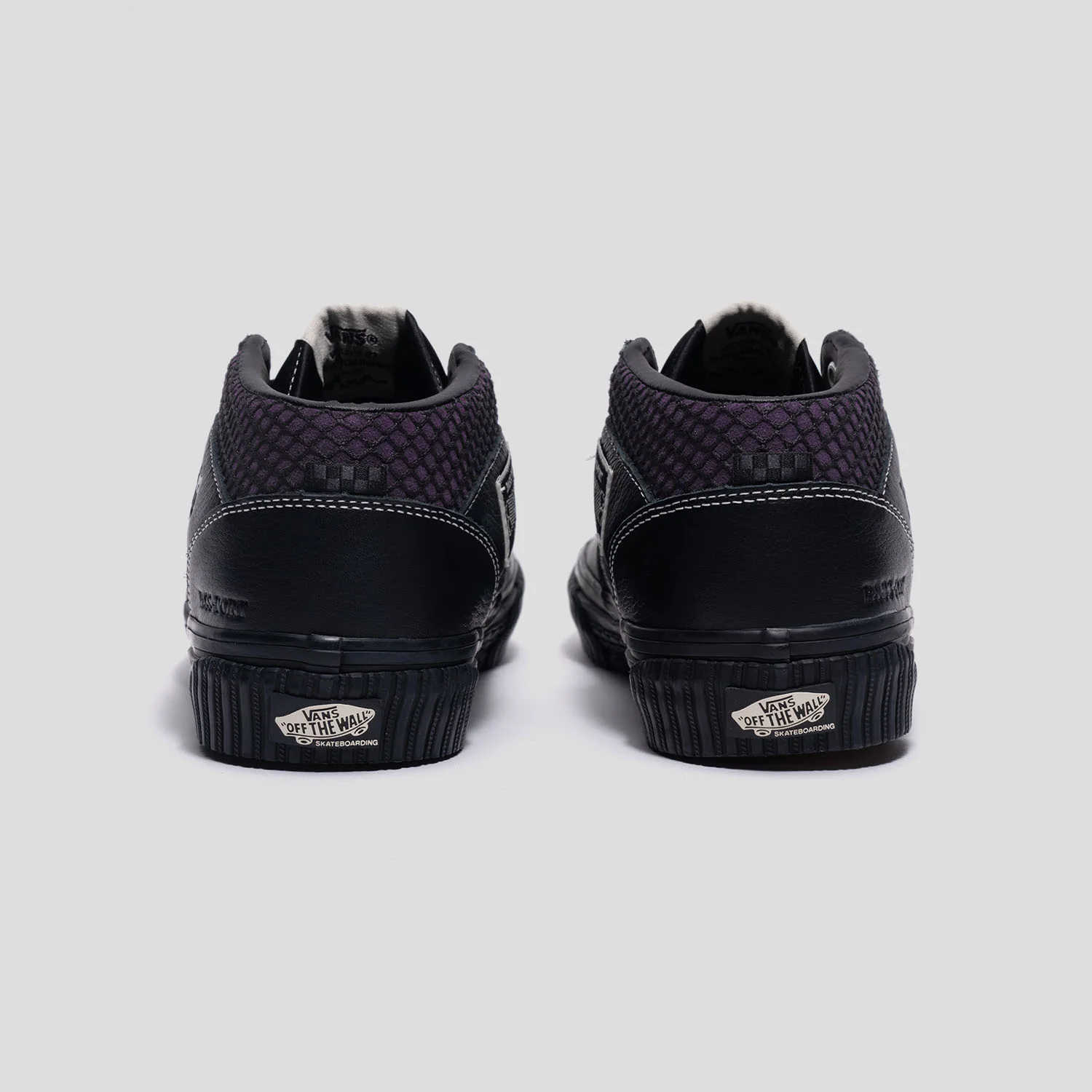 Vans & Pass~Port Skate Half Cab - Black/Night Shade - Image 7