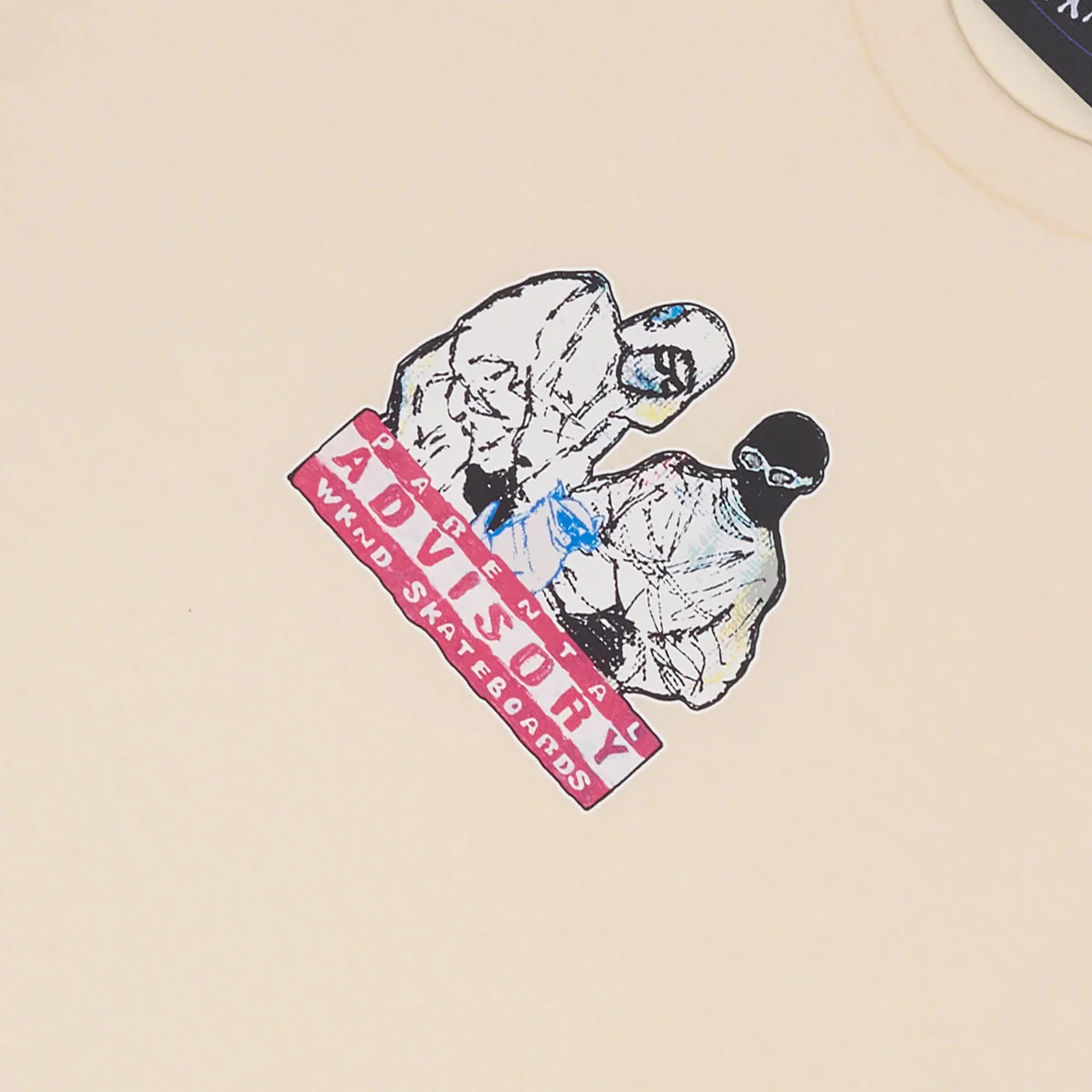WKND Advisory Tee - Oatmeal - Image 2