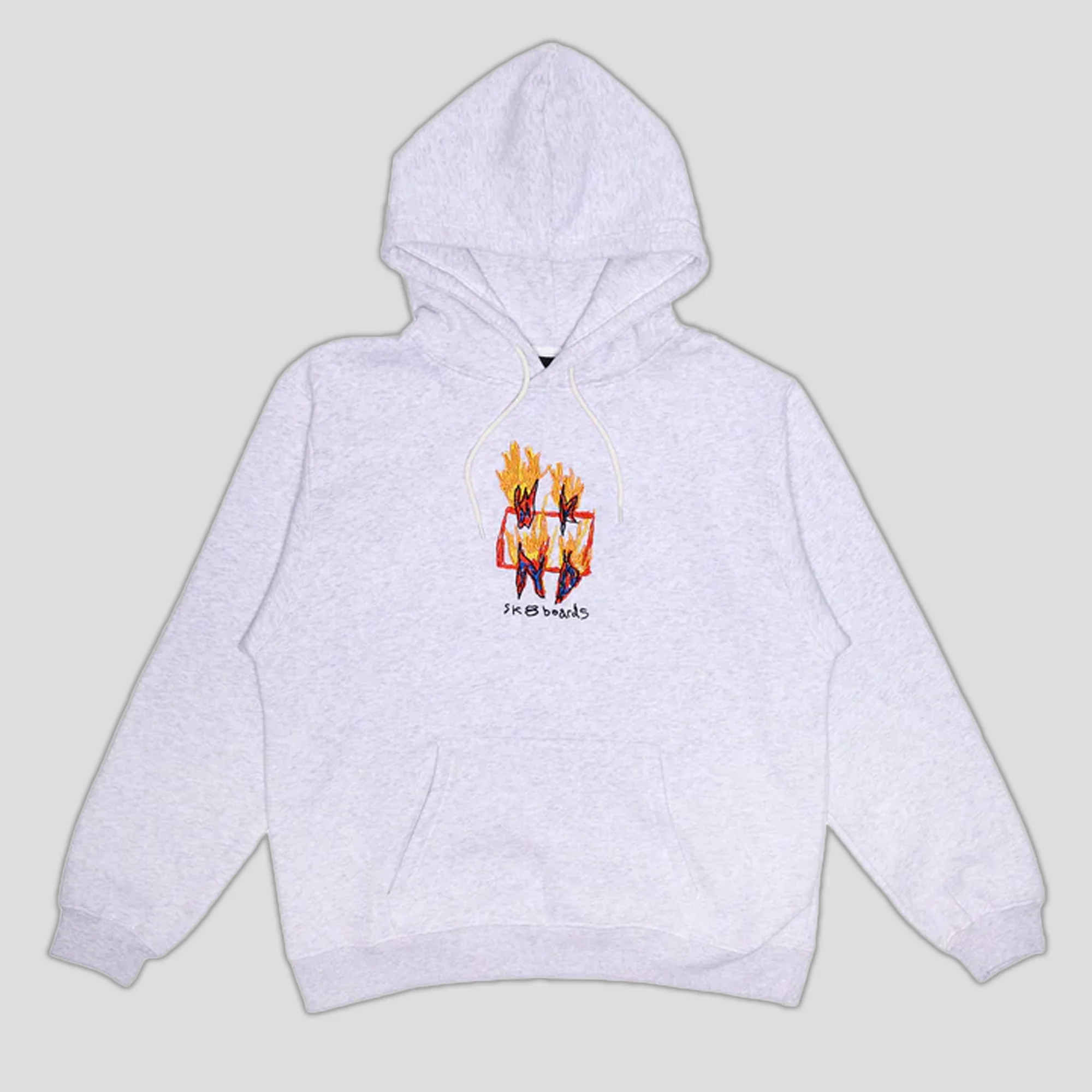 WKND Ashed Out Hoodie - Heather Grey