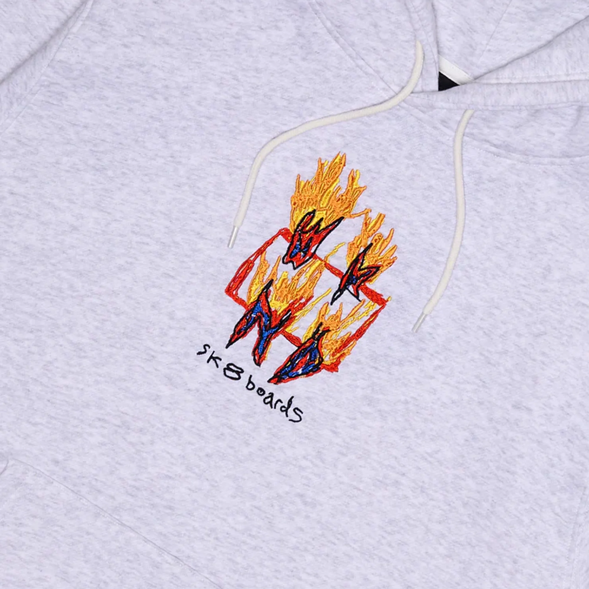 WKND Ashed Out Hoodie - Heather Grey - Image 2