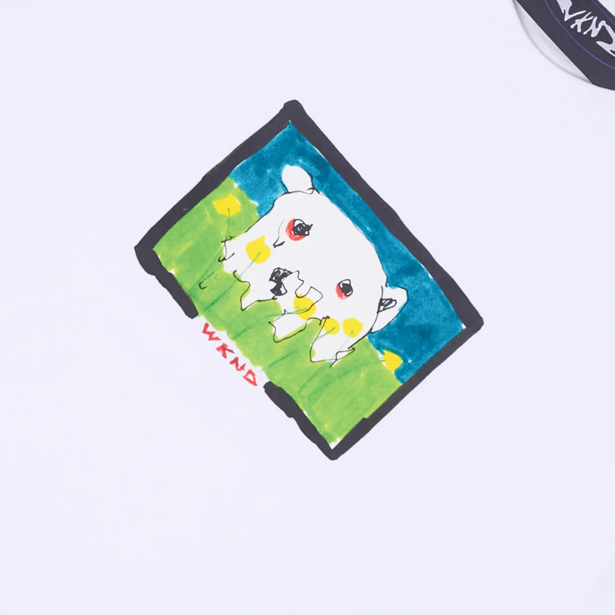 WKND Bear Tee - White - Image 2