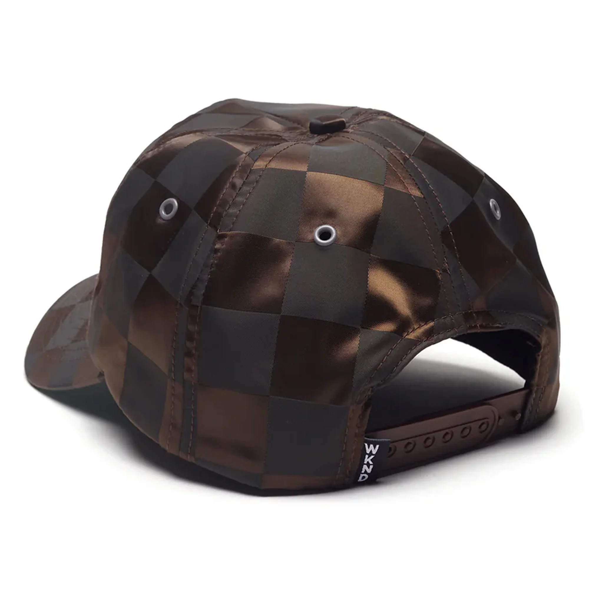 WKND Techie Hat - Brown Check - Image 2