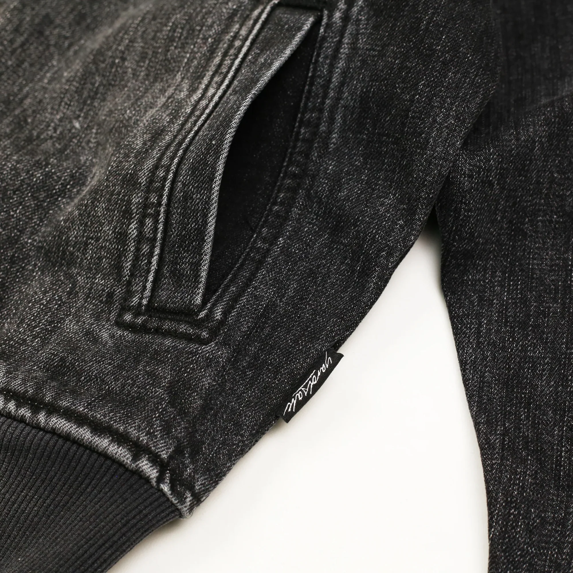 Yardsale Denim Hood - Black - Image 4